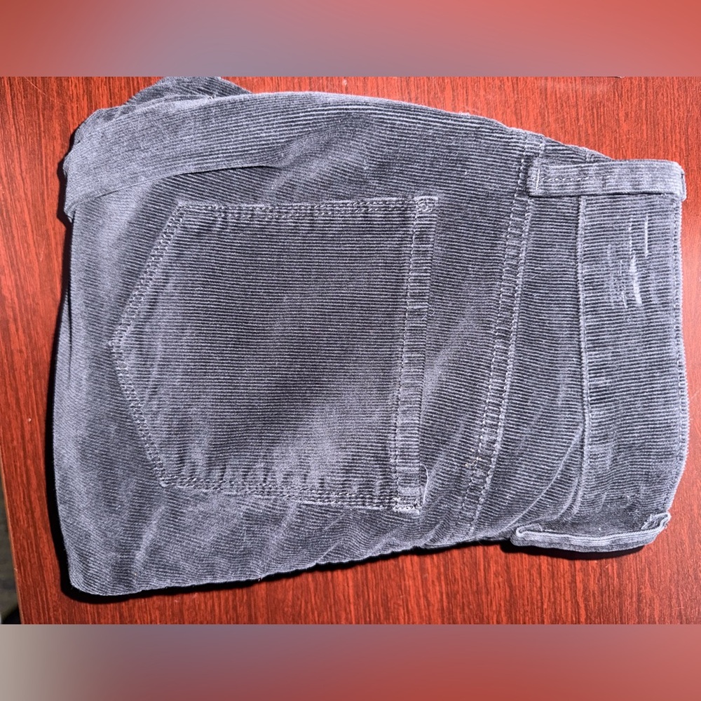 NYDJ Dark Gray Corduroy Trousers